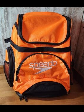 Speedo Teamster Swim Backpack 35L Bag Wet Compartment School Travel Sports Water